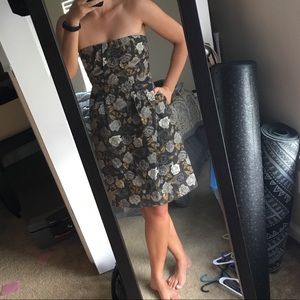 Gorgeous J. Crew Strapless Dress with Pockets